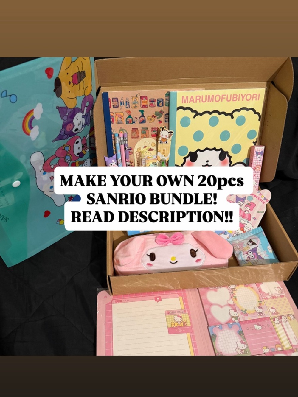 HELLO KITTY AND FRIENDS BUNDLE 20PCS